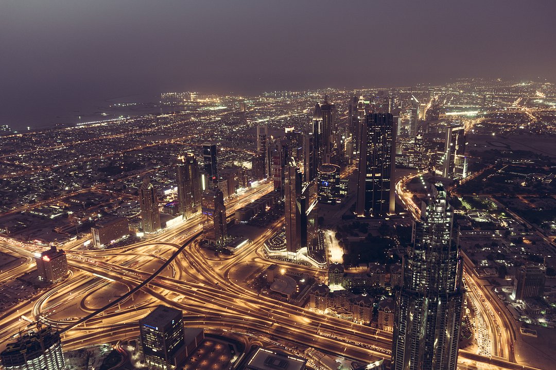 View from Burj Khalifa 