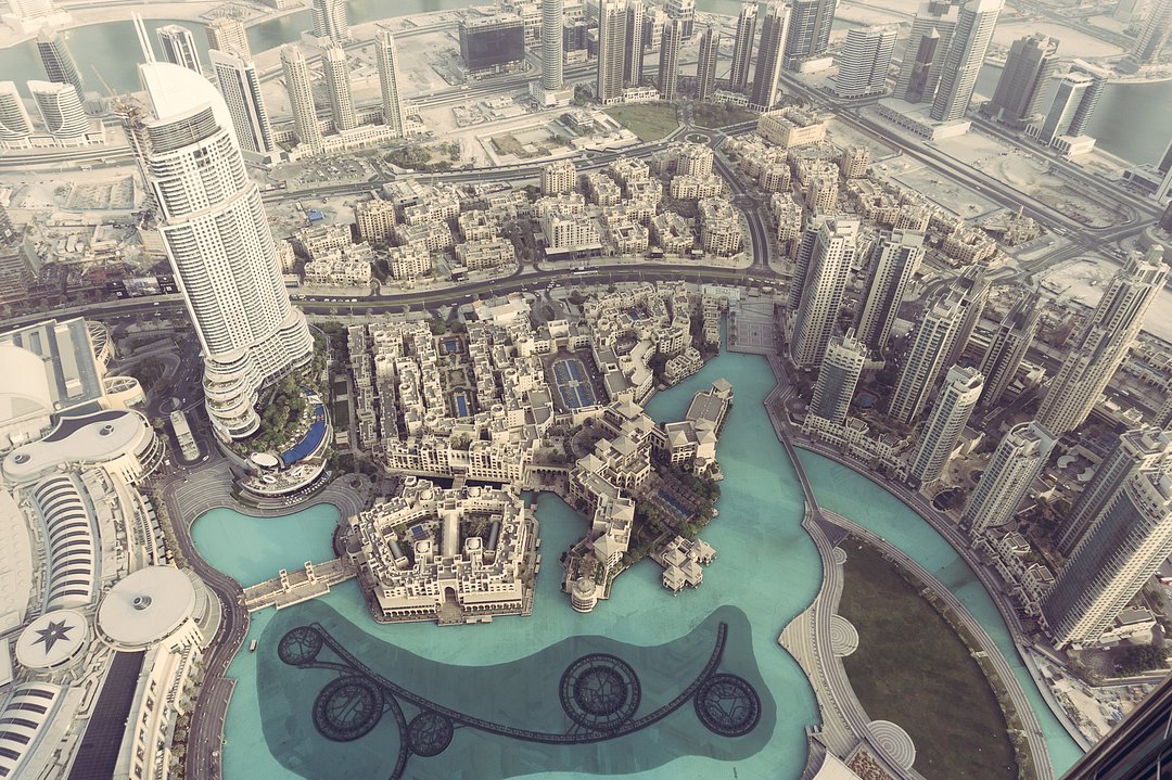 View from Burj Khalifa 