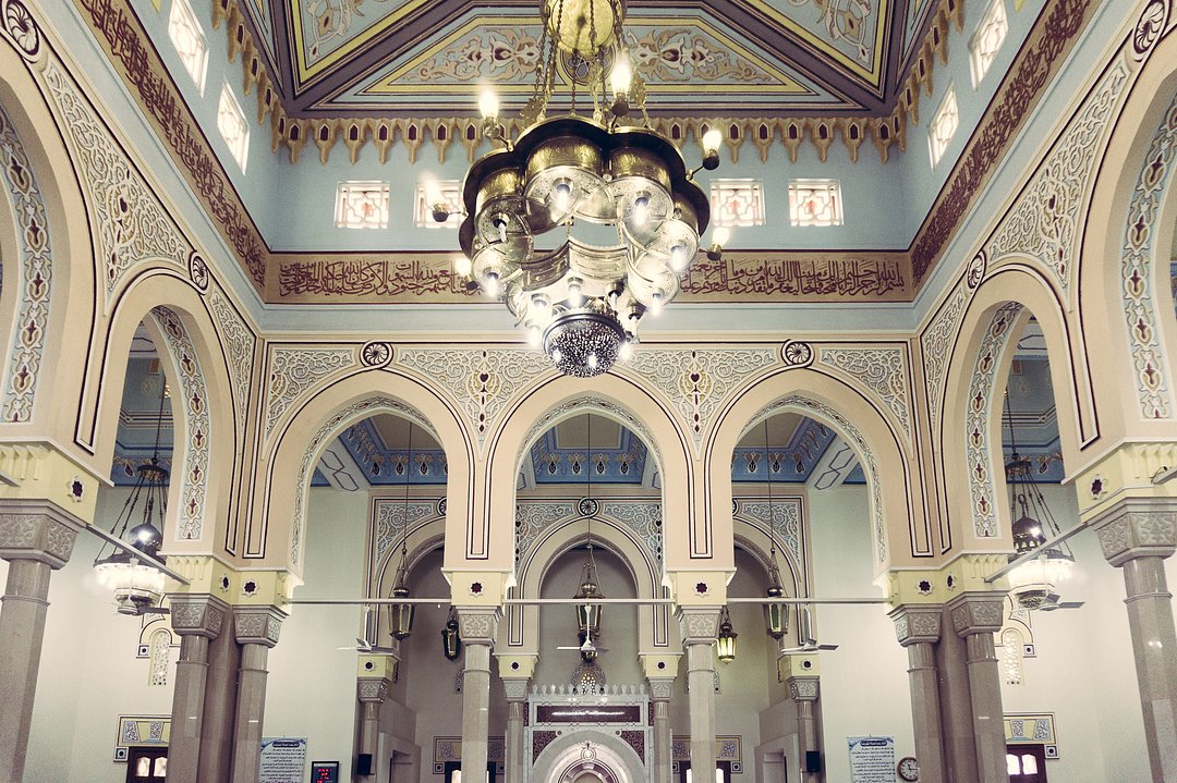 Jumeirah Mosque from the inside 