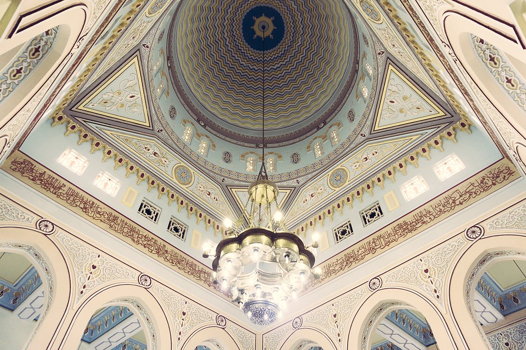 Ornaments in Jumeirah Mosque 