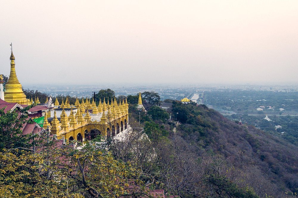 Mandalay Hill  - View from Mandalay Hill
