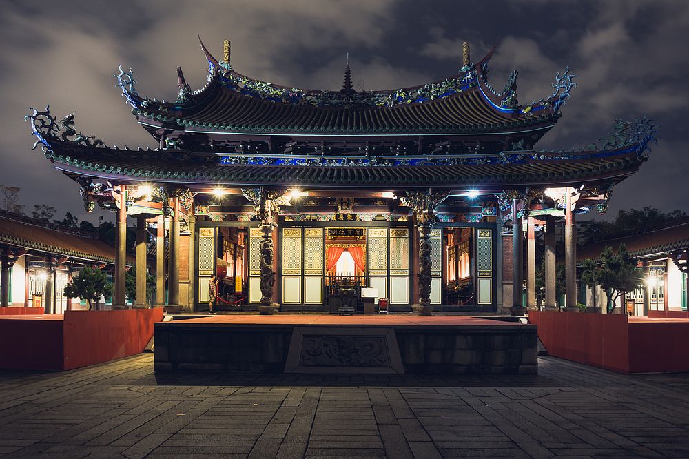 A temple in Taipei 